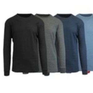 😀Galaxy men's long sleeve thermal black Med